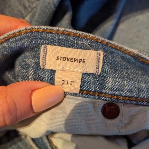 Madewell Stovepipe straight leg jeans - Picture 5 of 6
